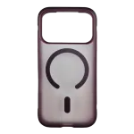 Zaštitna Remix futrola za bežično punjenje za iPhone 18 Pro Max, Bordo