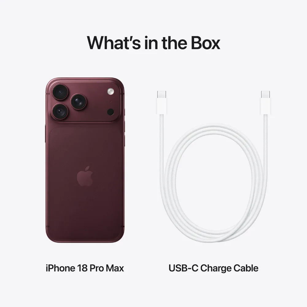 Apple iPhone 18 Pro Max 12/256GB, Bordo (Burgundy)
