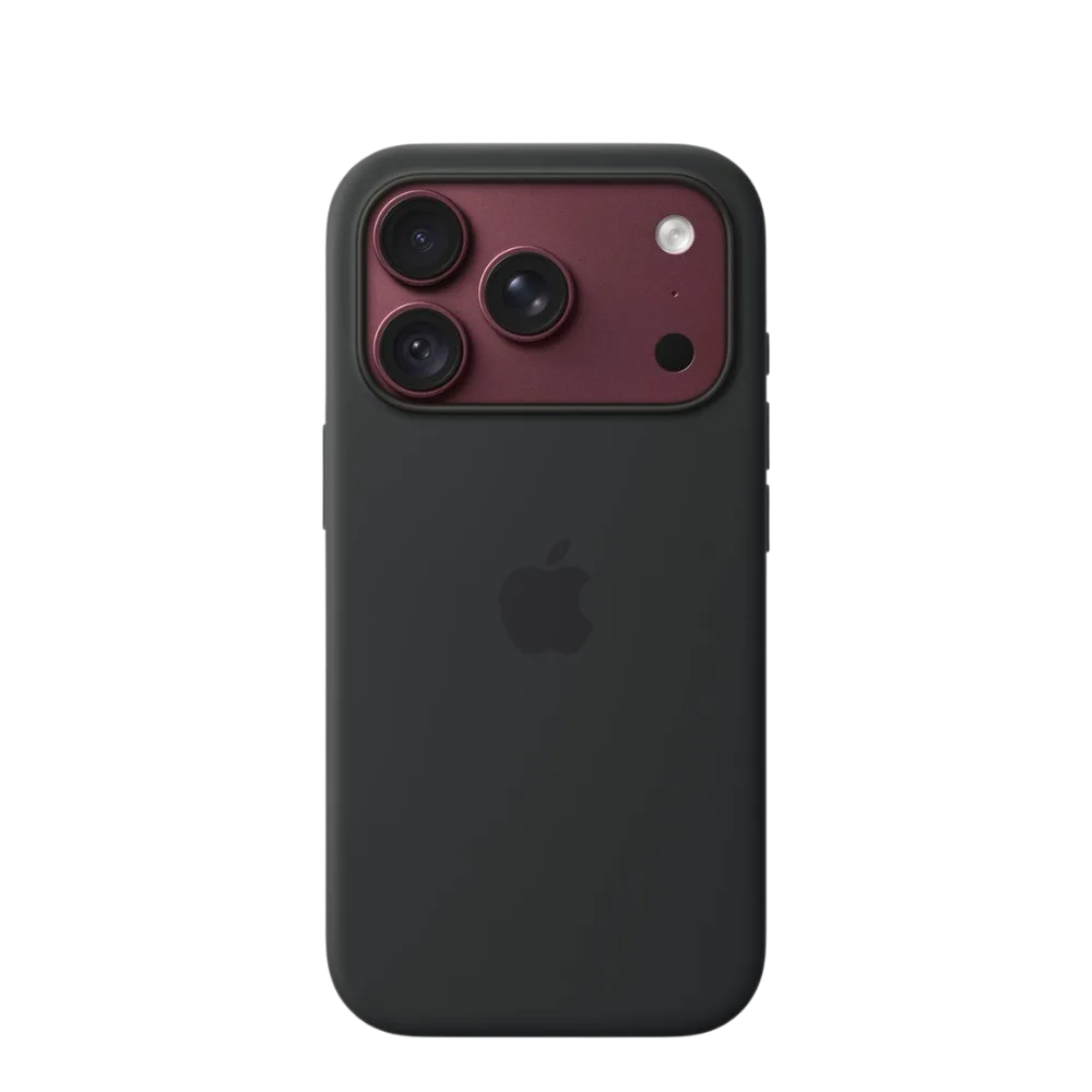 Apple iPhone 18 Pro Silicone Case with MagSafe, Black (mk8y4zm/a)