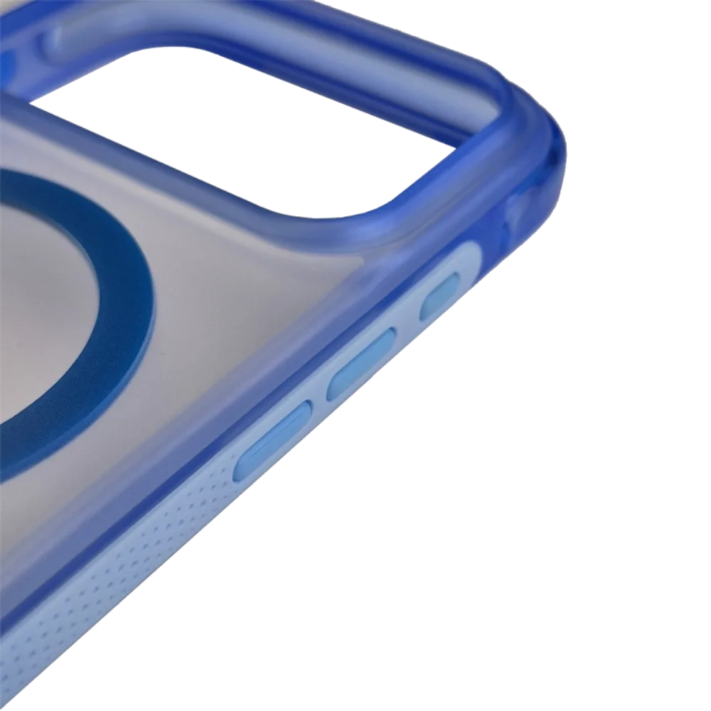 Zaštitna Remix futrola za bežično punjenje za iPhone 18 Pro Max, Plava