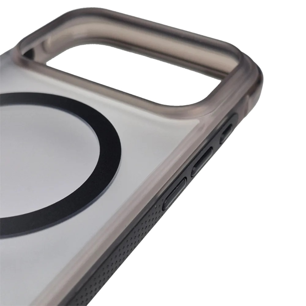 Zaštitna Remix futrola za bežično punjenje za iPhone 18 Pro Max, Crna