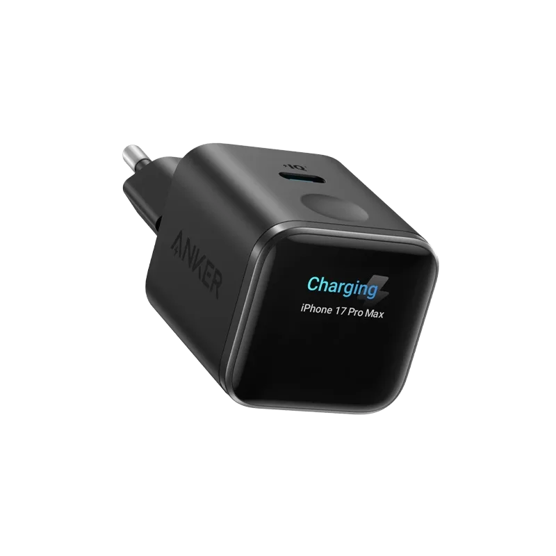 ANKER Nano kućni punjač bez kabla (sa ekranom) 45W USB-C, Crni