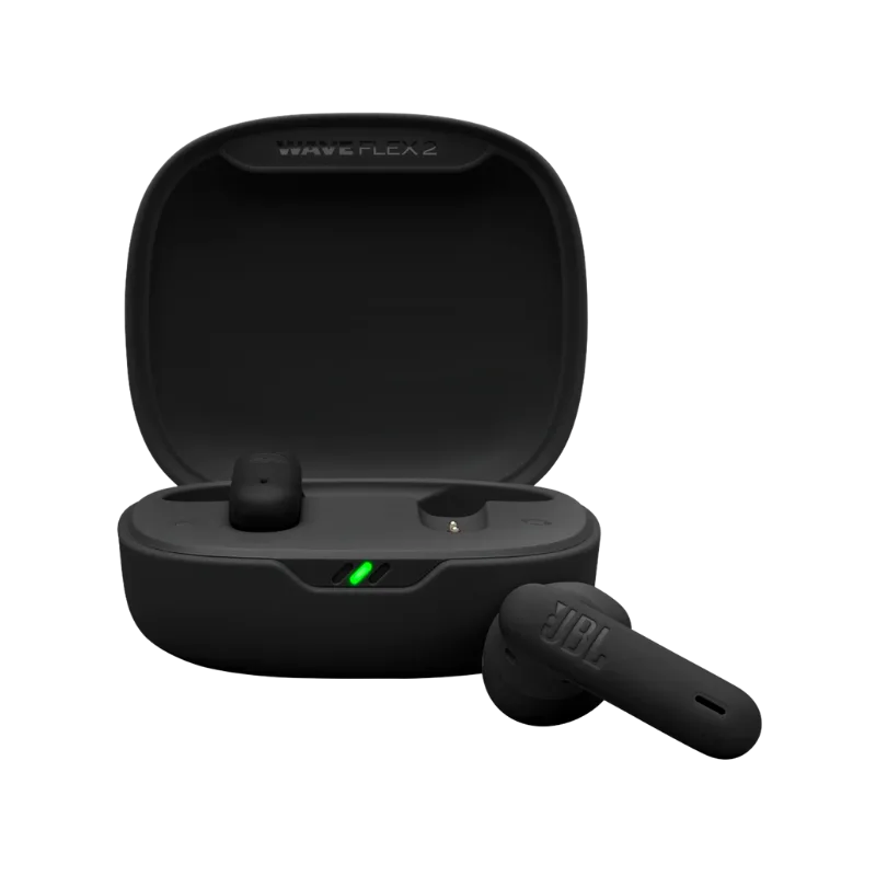 JBL Wave Flex 2 bežične slušalice, Crne
